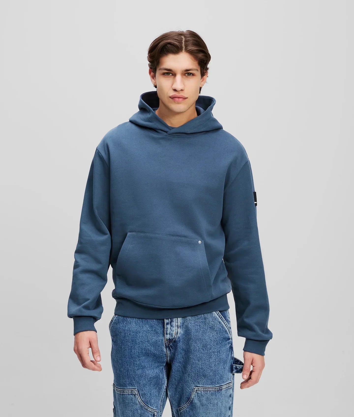 KARL PATCH LOGO HOODIE