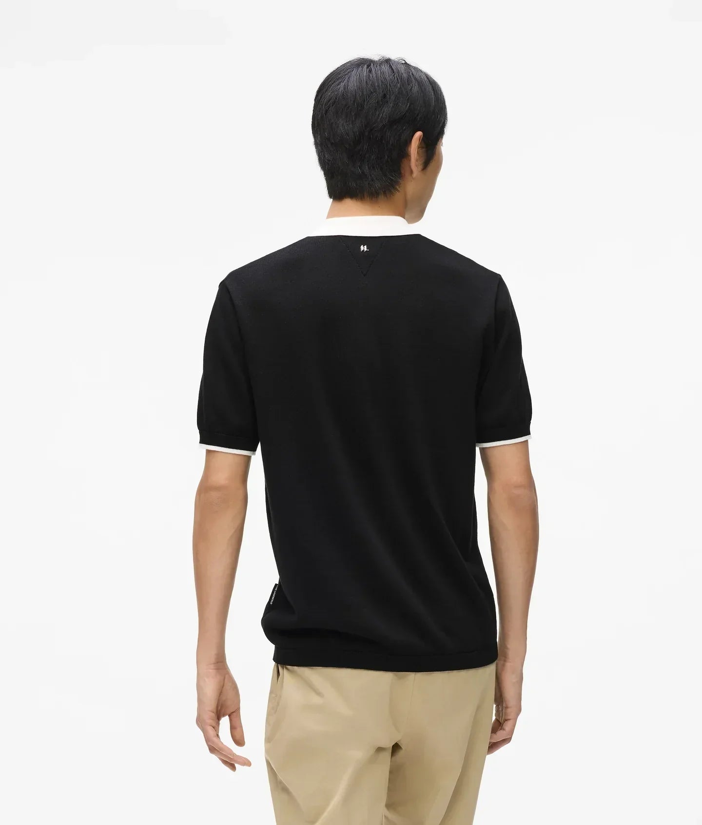 KARL CONTRAST COLLAR POLO SHIRT