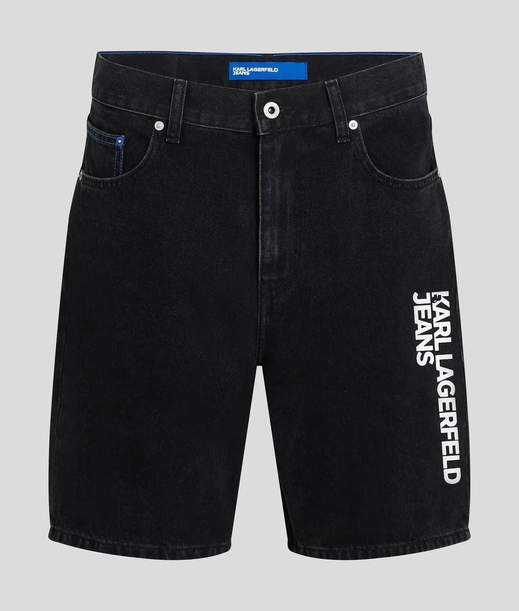 KARL RELAXED DENIM SHORTS