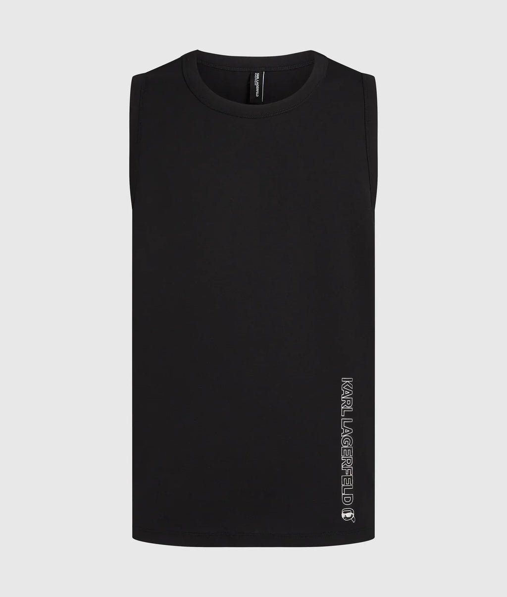 KARL IKON METALLIC BEACH TANK TOP