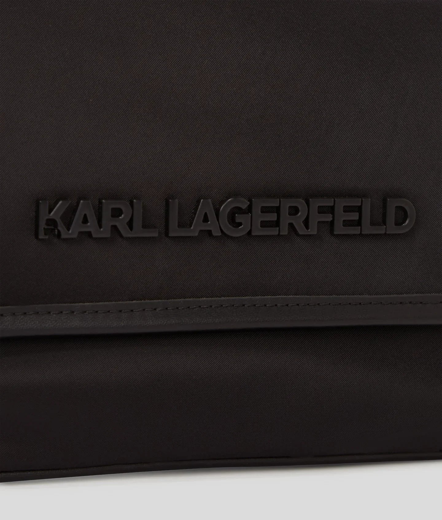 KARL K/ESSENTIAL NYLON CROSSBODY BAG
