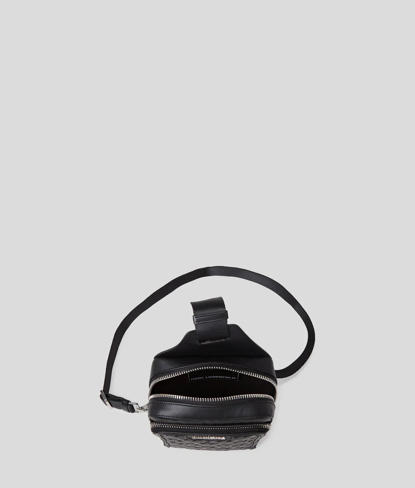 KARL K/LOOM LEATHER SLING BAG