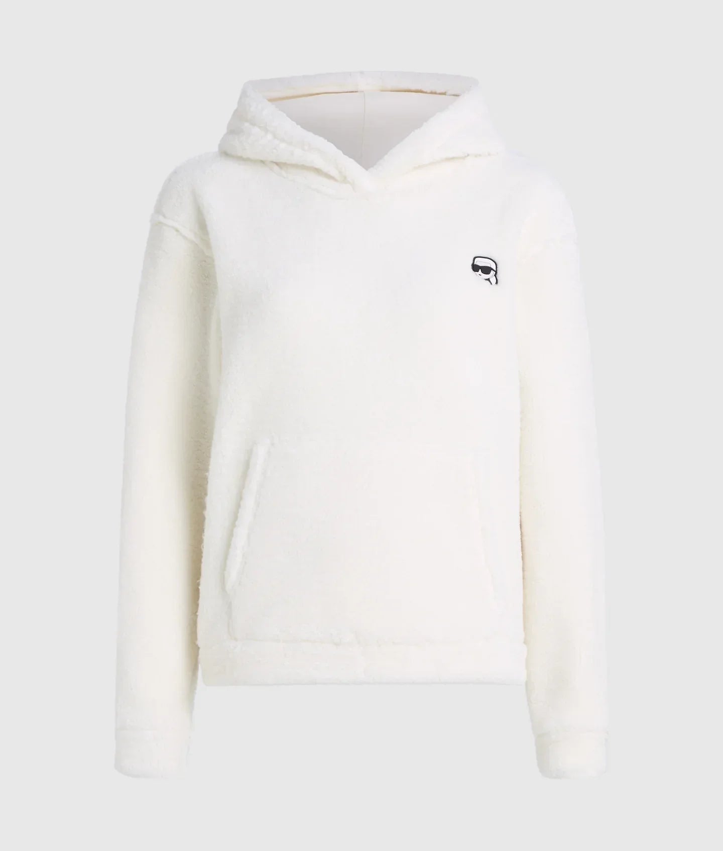 KARL IKON TEDDY HOODIE