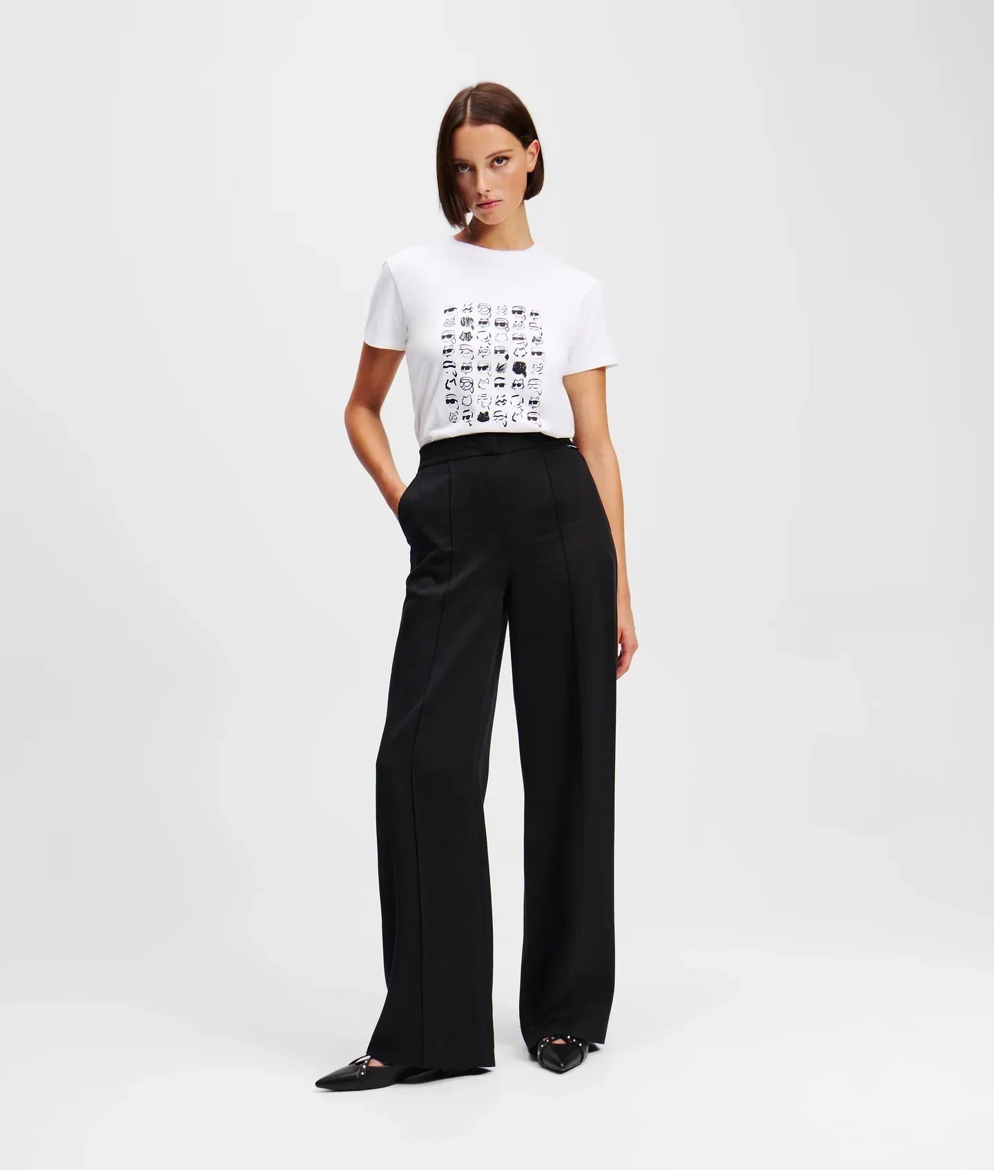 KARL STRAIGHT-LEG PANTS