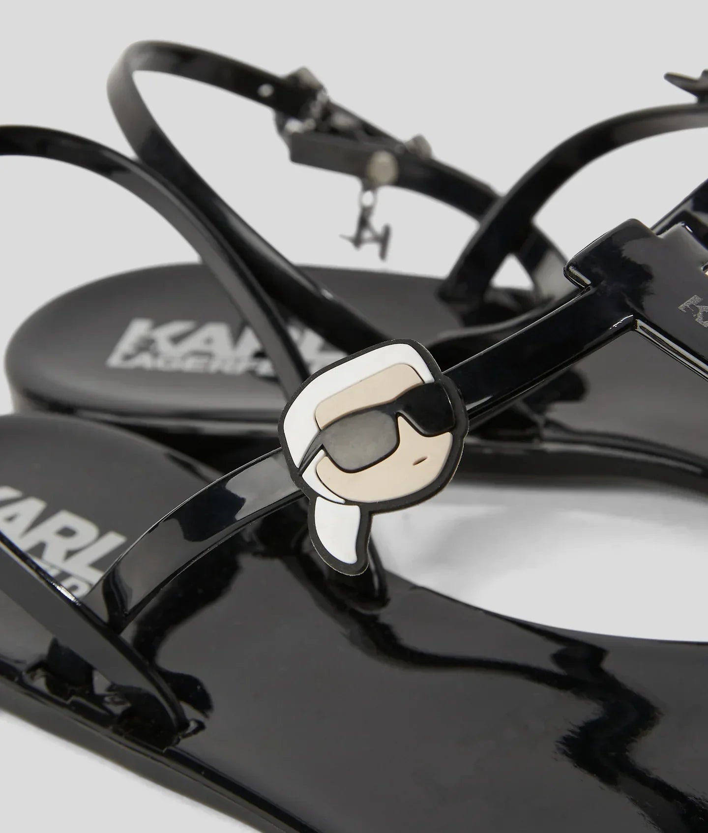 KARL IKON NFT JELLY SANDALS