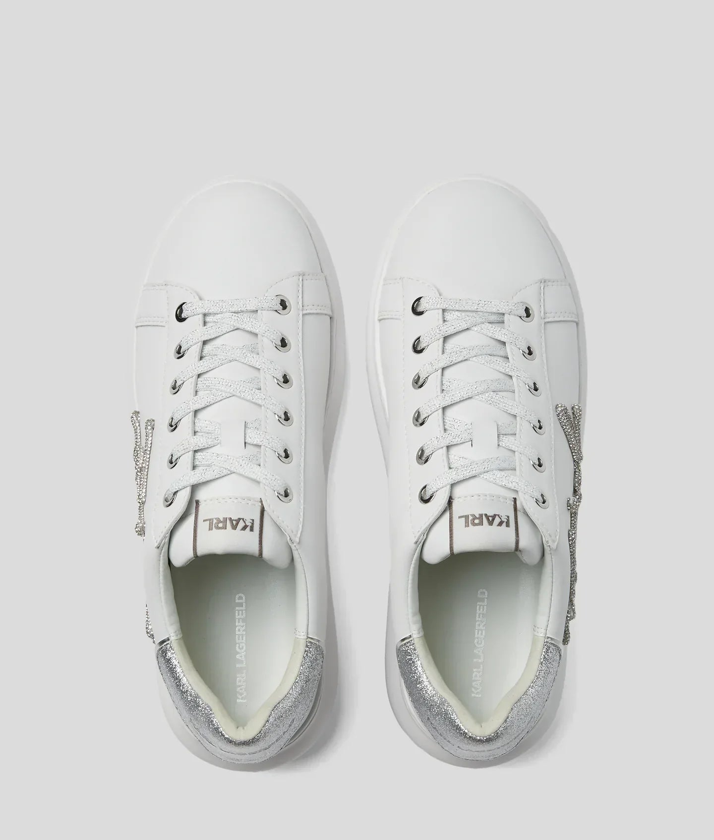 KARL KAPRI SIGNIA RHINESTONE SNEAKERS