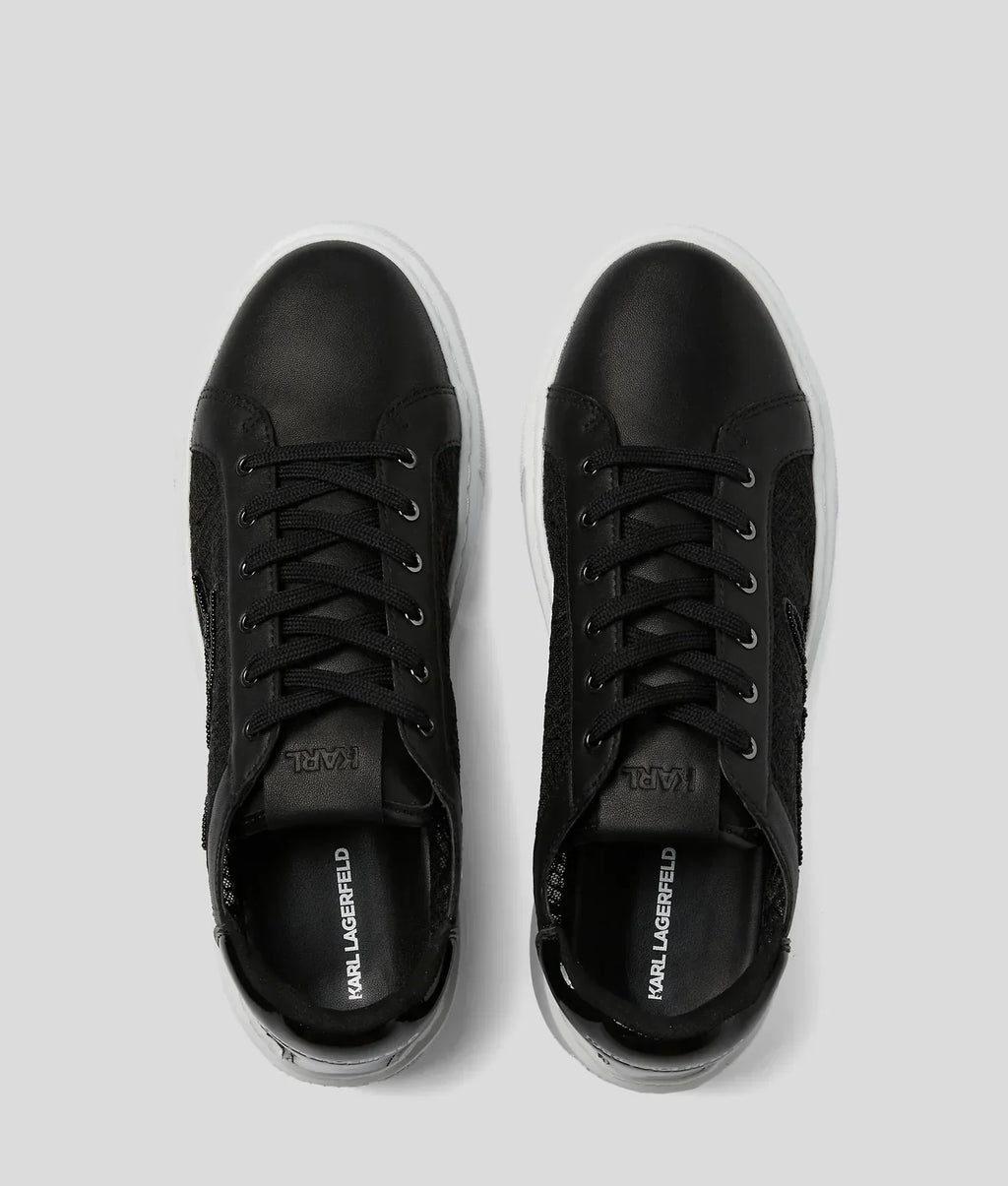 KARL SIGNATURE MAXI KUP LACE-UP SNEAKERS