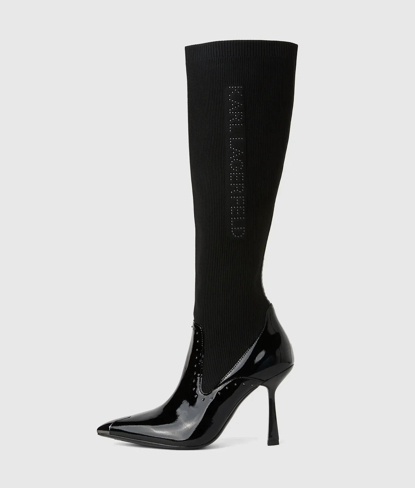KARL PANDARA TALL STUDDED BOOTS