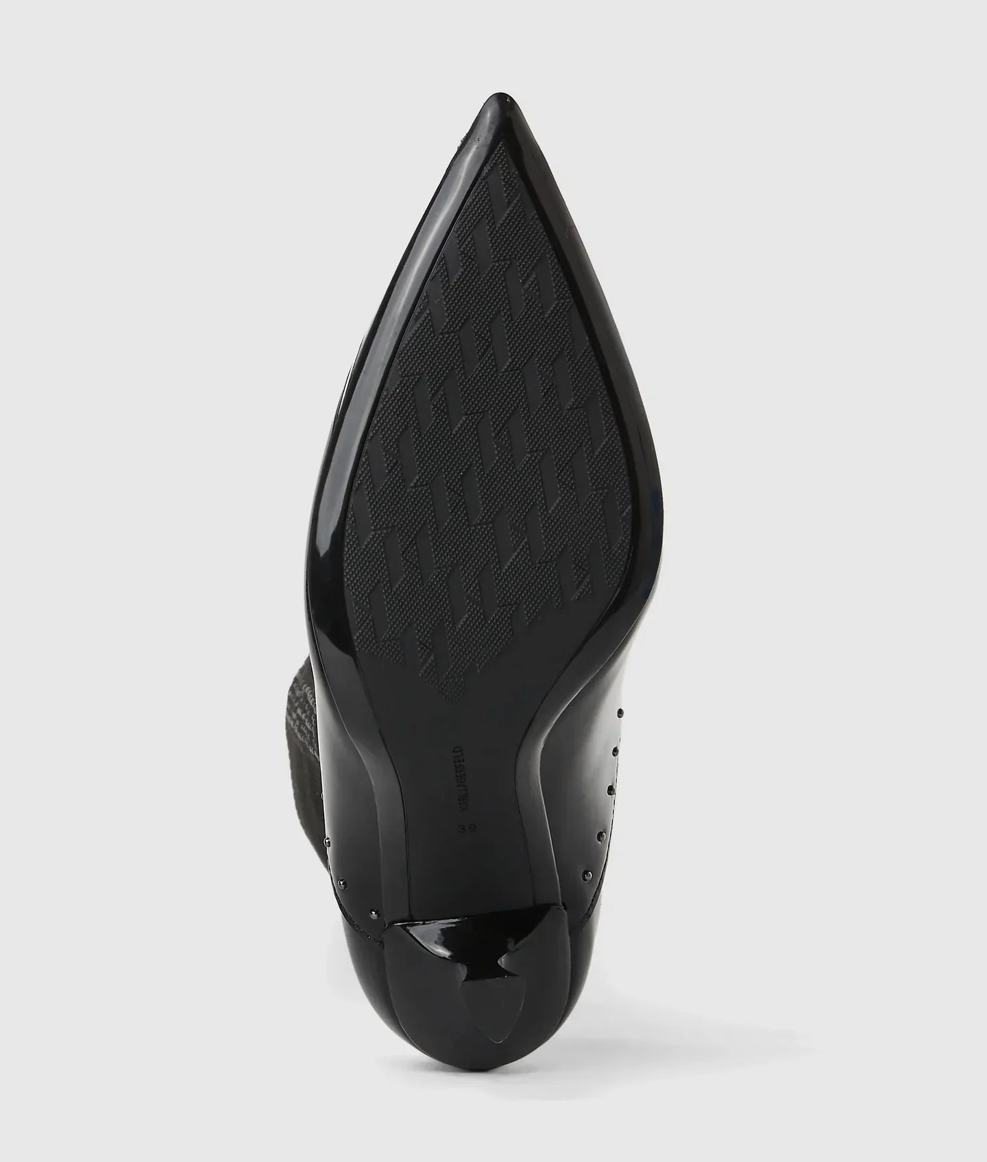 KARL PANDARA TALL STUDDED BOOTS